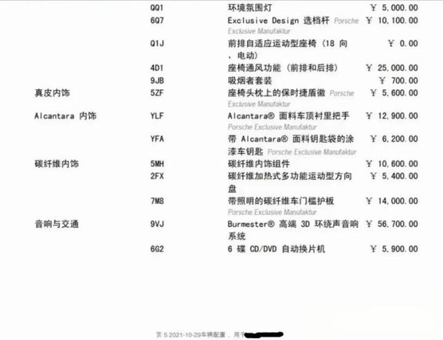 323万落地的保时捷卡宴turbo长啥样？全身名牌，选配75万-